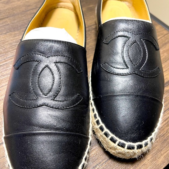 Chanel Black Espadrilles - Picture 11 of 15